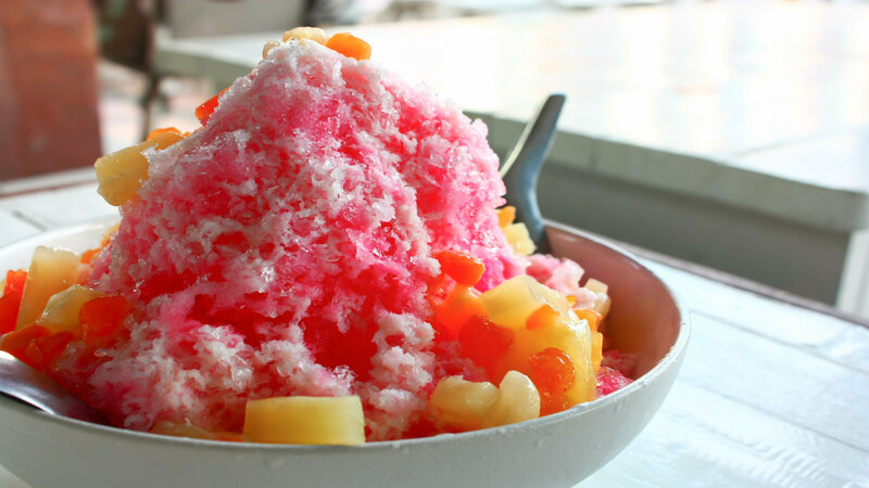 Shaved Ice Snow Can Cure Your Sweet Tooth